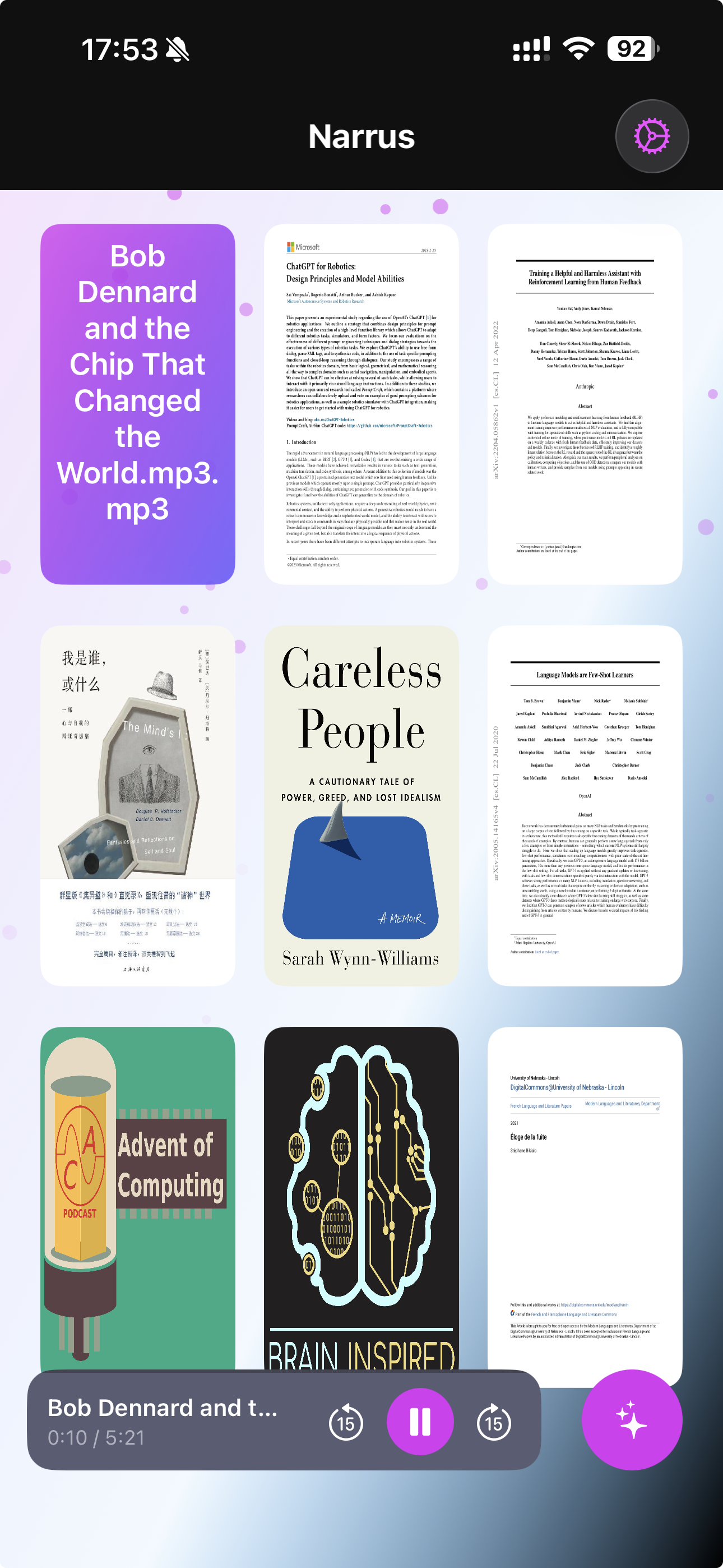 Audio While Reading